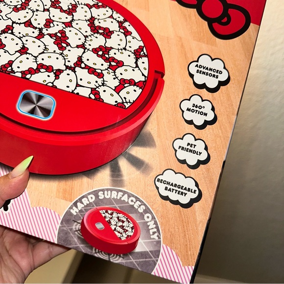 🎀 Hello Kitty Robo Vacuum 3 in 1 Sanrio - Picture 3 of 3